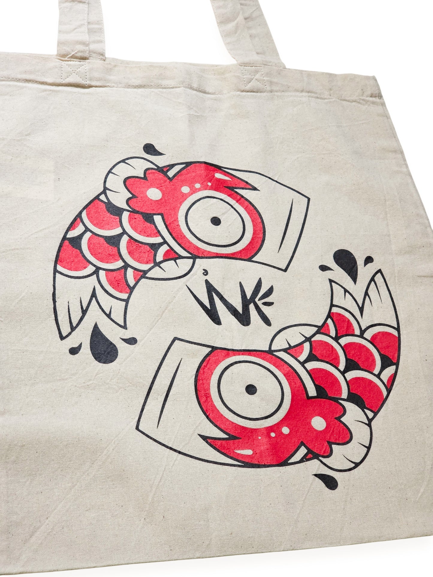 Sac coton serigraphie Logo Wink Winkoff bicouleur 